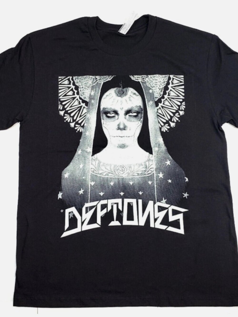 RARE DEFTONES Rock Music Nu Metal Tee Adult Men's Black New XXL